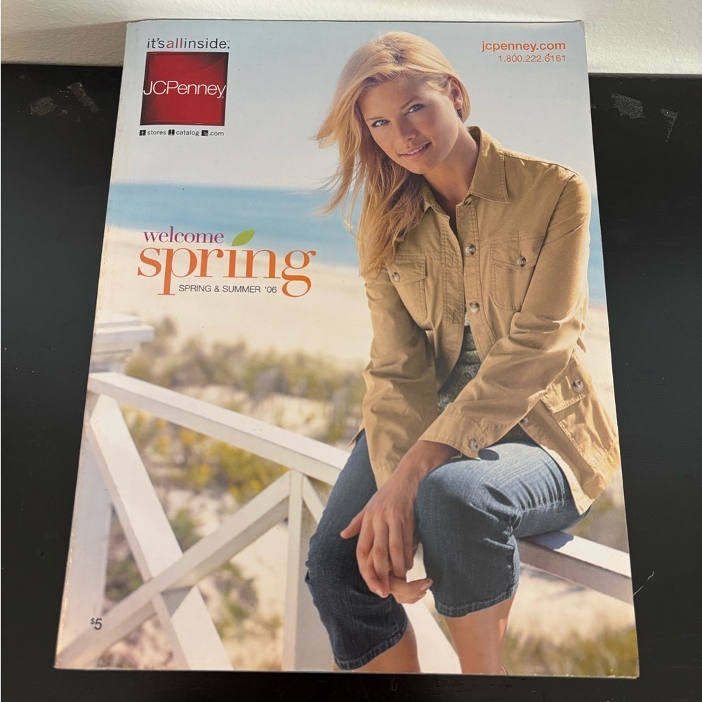 2006 JCPenney Spring & Summer Catalog Big Book Shopping Collectible Nostalgia